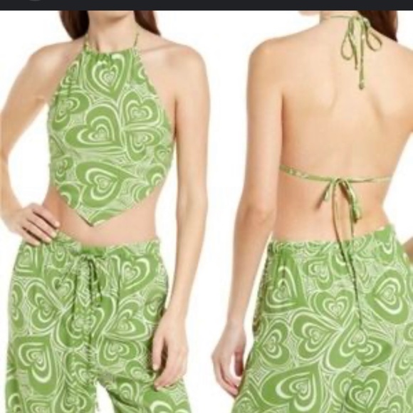 NWT Lisa Says Gah Bandu Wild Hearts Halter Sz S - Picture 3 of 9